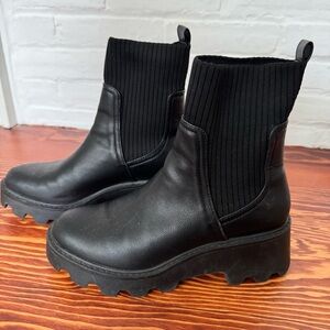 Dolce Vita Black Chelsea Ankle Boots